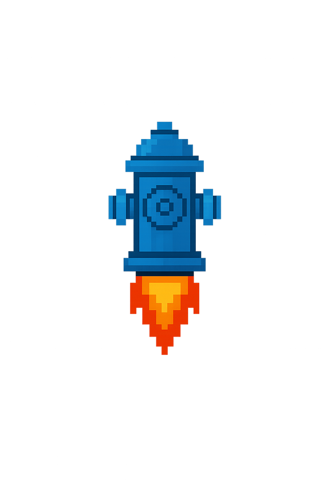 Space Hydrant Rocket